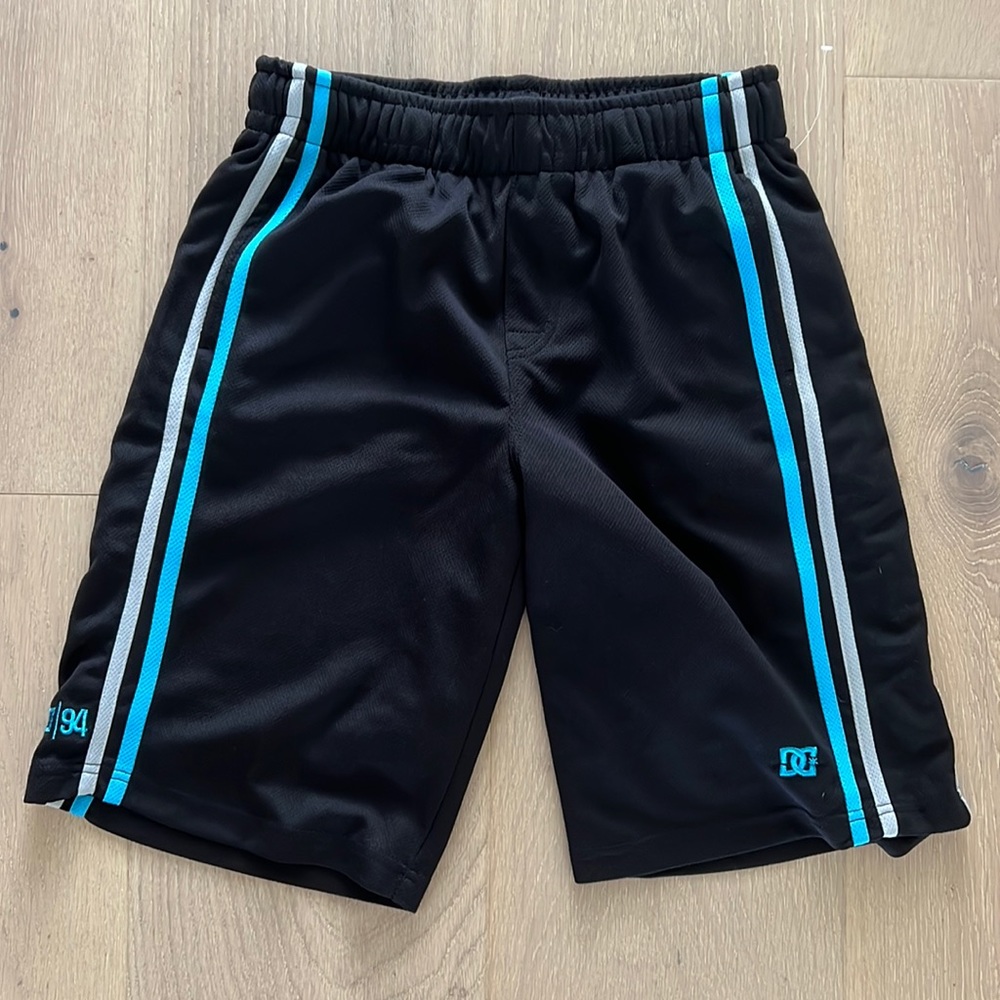 DC Shoes Black Sky Blue White Shorts Adult Mens S
